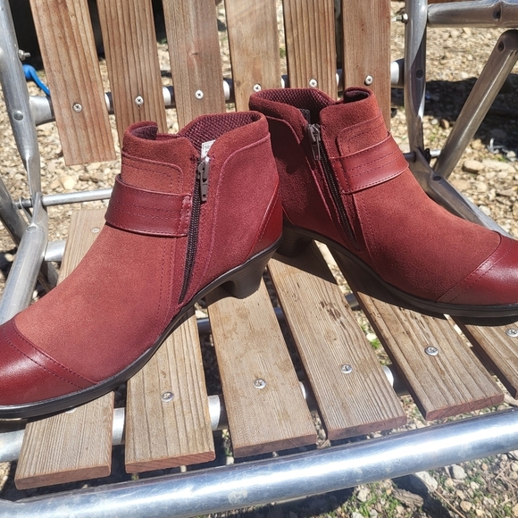 Orthopedic Size‎ 11 Leather Bio Heels With Ortho Cushion Booties Emma 245 - Picture 6 of 8